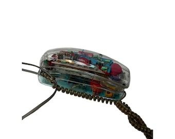 Vintage 90S Clear Transparent model  6913 PHONE