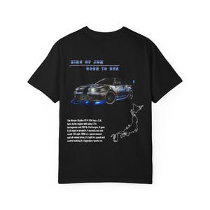 Nissan Skyline GTR R34 Unisex T-shirt, JDM Car Tee, Streetwear Top, Car Enthusiast Gift, Race Car Shirt