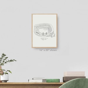 Garantierte Rate Feldzeichnung Kunst, White Sox Fankunst, Chicago Bears Baseball, White Sox Stadion Kunst, White Sox Fan Geschenk, Geschenk Papa Baseball