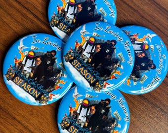 Custom 3-Inch Buttons: Photo, Logo, or Design