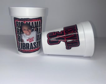 Custom Party Cups: Personalized Foam Cups, Birthday Favors