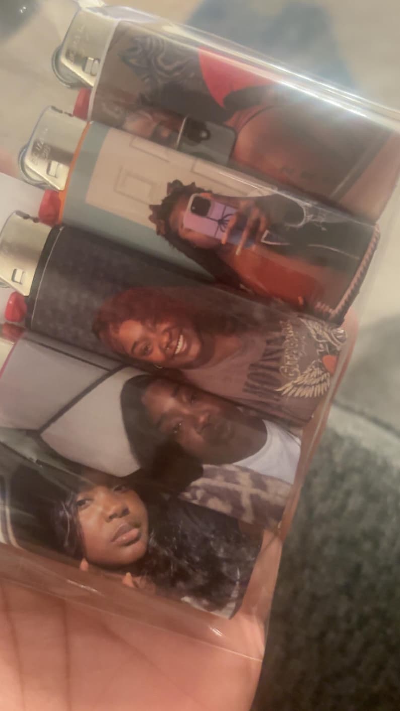 Custom Photo Lighters: Personalized BIC Lighters, Adult Party Favors image 3