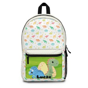 Sac à dos personnalisé bébé dinosaure Kawaii | Joli sac dinosaure pour enfants, adolescents, amateurs de cosplay et de dinosaures | Cadeau scolaire | Sac à dos personnalisé