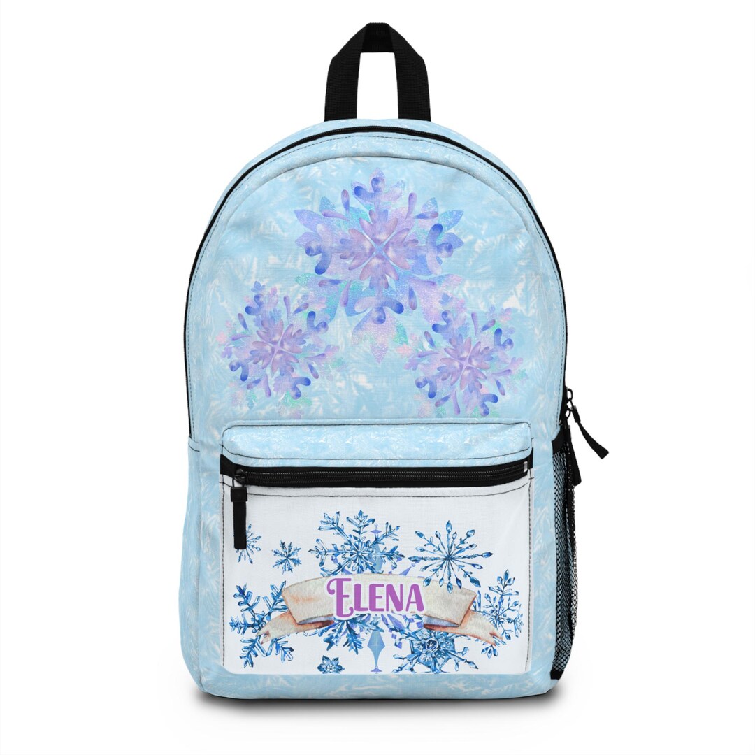Elsa Backpack , Backpack Bow, Pattern Backpack ,back to School, Pre-k ...