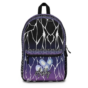Sac à dos personnalisé motif kimono anime, retour à l'école, sac, école pré-k, lycée, sac à dos démon, sac à dos personnalisé