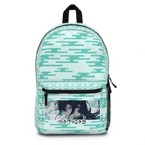 Sac à dos personnalisé motif kimono anime, rentrée des classes, sac tokito, préscolaire, lycée, sac à dos démon, sac à dos personnalisé
