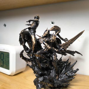 Solo Leveling Figure - Sung Jin-Woo vs Igriss