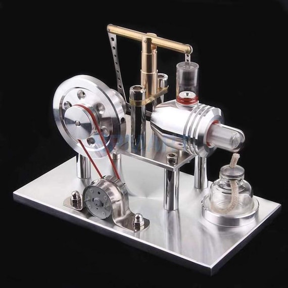 Volante Stirling Engine, Modelo Sterling, Motor Led Colorido | Cuotas sin interés Volante Stirling Engine, Modelo Sterling, Motor Led Colorido | Cuotas sin interés