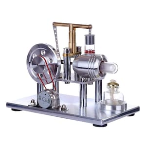 Run Your Own Stirling Engine Kit - 1700 to 2000 RPM Heat Engine