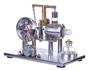 Run Your Own Stirling Engine Kit - 1700 to 2000 RPM Heat Engine