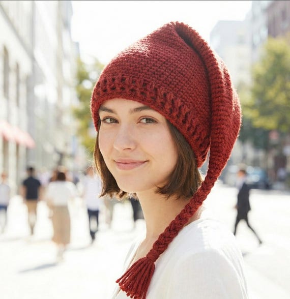 Norwegian Resistance Hat, Protest Hats for Women and Men, Red Ice Out Beanie, Burgundy, Wine Red, Red Colors