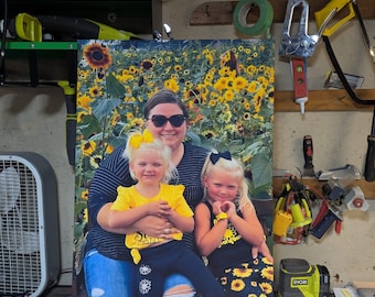 Custom Family Photo Canvas Print | Personalized Wall Art, Ready to Hang