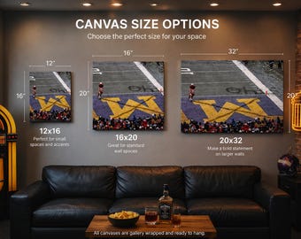 Game Day Football Canvas