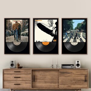 Benutzerdefinierte Vinyl Album Cover Set, Schallplattencover Poster, Musikalbum Cover, Geschenk für Musikliebhaber, personalisiertes Geschenk, Musikalbum Poster