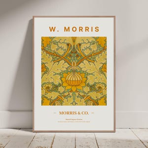 William Morris Print - St James&#39;s Palace, William Morris Poster, Vintage Textile Pattern, Botanical Wall Art, Tapestry Pattern Wall Art