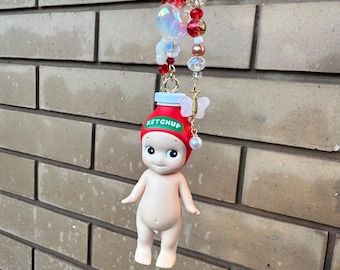 Llavero auténtico hecho a mano de Sonny Angel