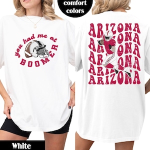 Comfort Colors Vintage Arizona Football Shirt/Sweatshirt |Adult/Youth T-Shirt/Crewneck |Game Day Fall Outfit |Retro Unisex Football Tee