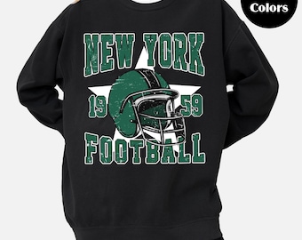 Camisa de futebol vintage de Nova York: camiseta retrô Comfort Colors Game Day