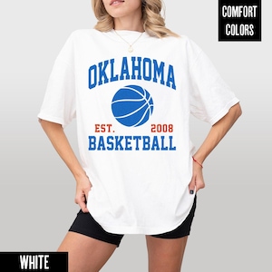 Comfot Colors Oklahoma City Basketball Shirt/Sweatshirt |Comfort Colors Adult/Youth T-Shirt/Crewneck |Game Day Fall Outfit