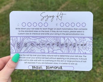 Nail Sizing Kit | 14 Apres Tips, Sizes 00-9