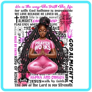 Prayer Works Faith JOURNAL COVER