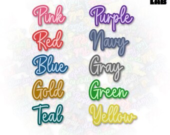 Custom Name Sticker, Personalized Retro Pastel Teacher Girls Name Die Cut Vinyl Sticker With Decal for Laptop, Water Bottle