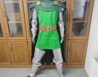 Doctor Doom Cosplay Costume Victor Von Doom Suit for Men