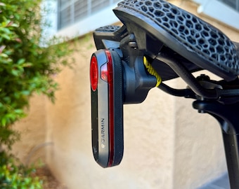 3D Printed Garmin Varia RLT515 with Apple Airtag holder for Specialized SWAT Saddle Mount - Custom Colors