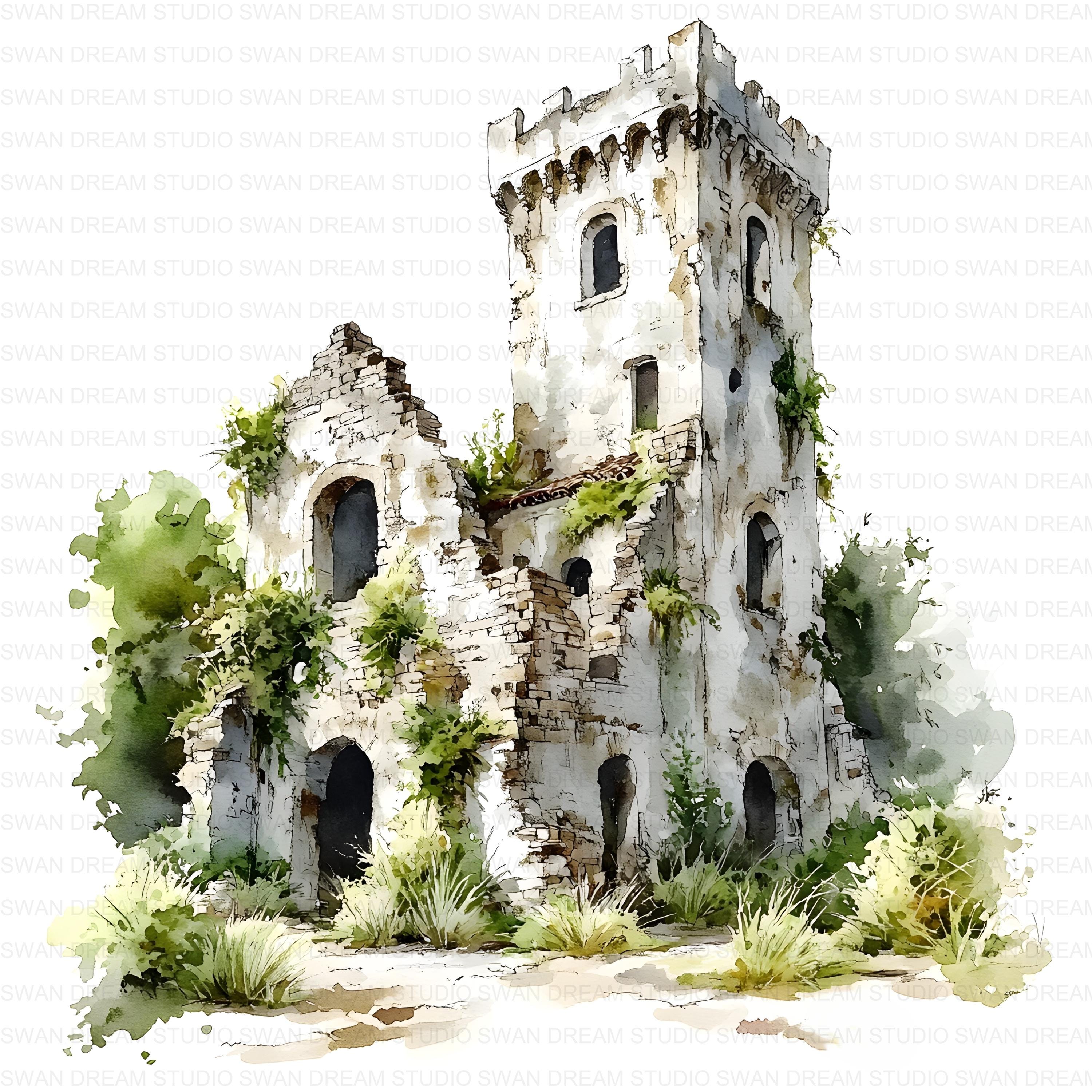 159 Medieval Ruin Clipart Ancient Castle Remains Gothic Architecture 159-medieval-ruin-clipart-ancient-castle-remains-gothic-architecture