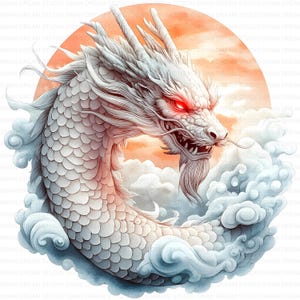 114 imágenes prediseñadas del zodiaco del dragón mitológico celestial imprimibles en alta calidad JPG para hacer tarjetas, manualidades de papel, diario basura, álbum de recortes, descarga digital