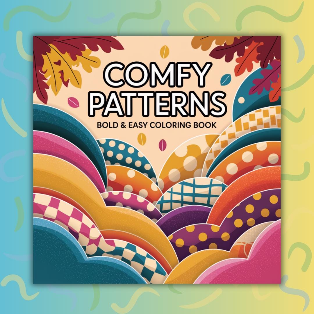 Patterns Coloring Book PDF Coco Wyo Cozy Comfy Cute Fun Illustrations ...