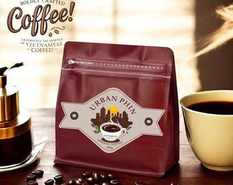 Urban Phin Coffee – Organic Vietnamese Coffee, Ethically Sourced & Pre-Ground for a Rich, Bold Brew—Your Way!