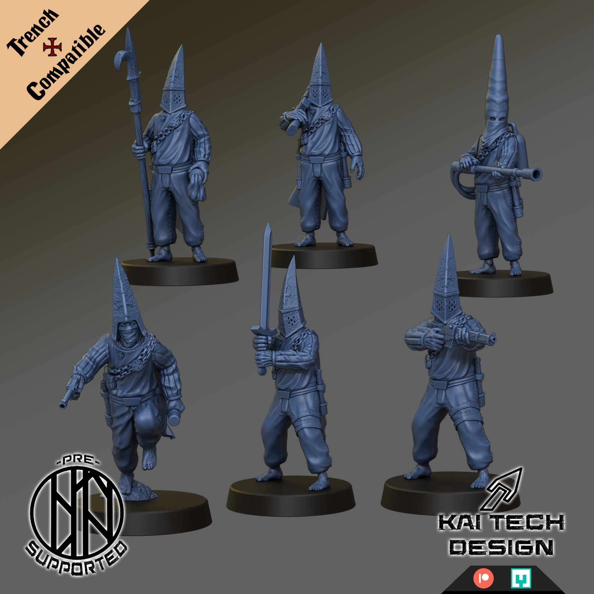 Trench Pilgrims – Trench Crusade Compatible | Kaitech - Etsy