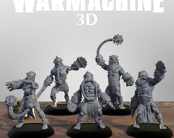Drudge Slayer x10 Printing service - Dark Operations - Warmachine - Steam Forged