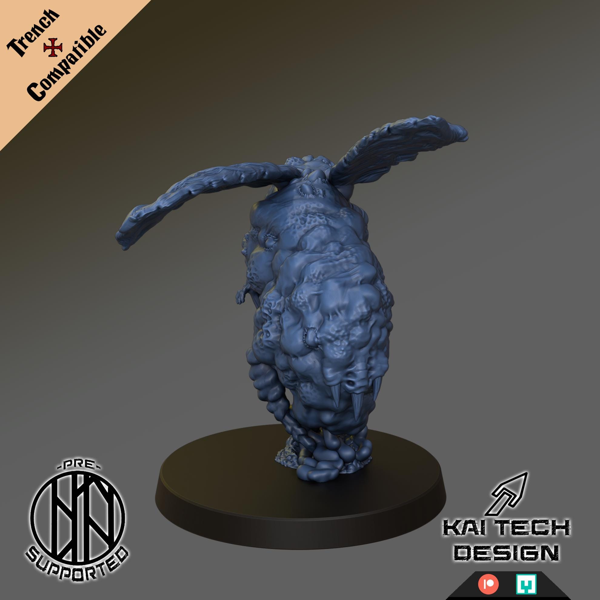 Beelzebub Herald Trench Crusade Compatible Kaitech Black Grail Etsy