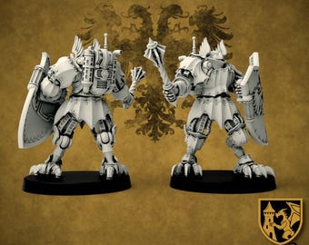Holy Roman Empire - Knecht Battlesuits x3  | Golden Dragon Games | Marcher