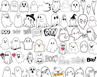 Halloween Boo Cute Ghost SVG, Boo SVG, Boo girl sublimation, Halloween sublimation, Girl Halloween Cut Files, Halloween svg