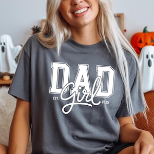 Father&#39;s Day Png, Girl Dad Est 2025 Png, Girl Dad, Father&#39;s Day Png, New Dad Gift, Best Dad Ever Png, Pregnancy Announcement png