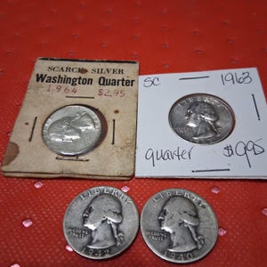 1964 Quarters - Etsy