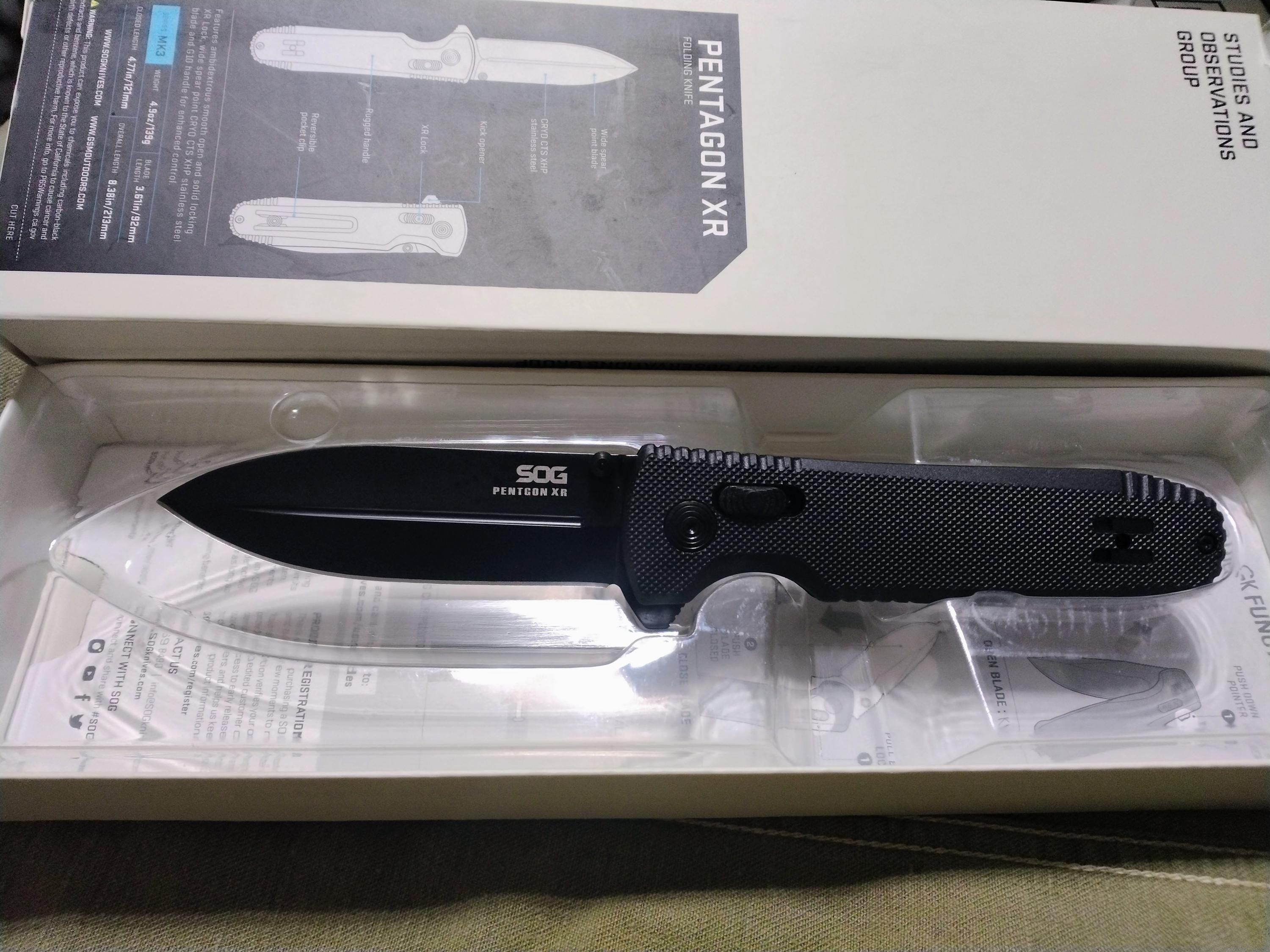 Knife Sog Pentagon - Etsy