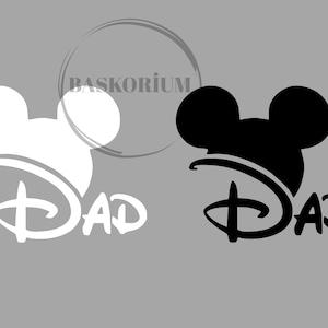 Disney Dad Png, Funny Disney Dad Png, Father&#39;s Day Gift Png, Gift for Dad Png, Mickey Disney Png, Gift For Dad Png, Disney Png
