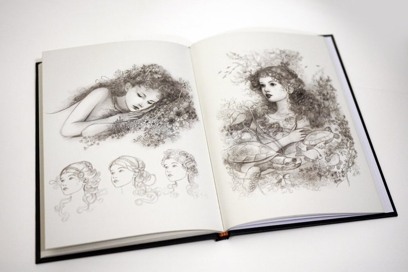 Daughters of Nereus Sketchbook 2019 by Annie Stegg Gerard image 2