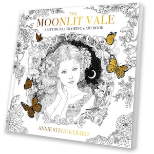 Moonlit Vale Coloring and Art Book