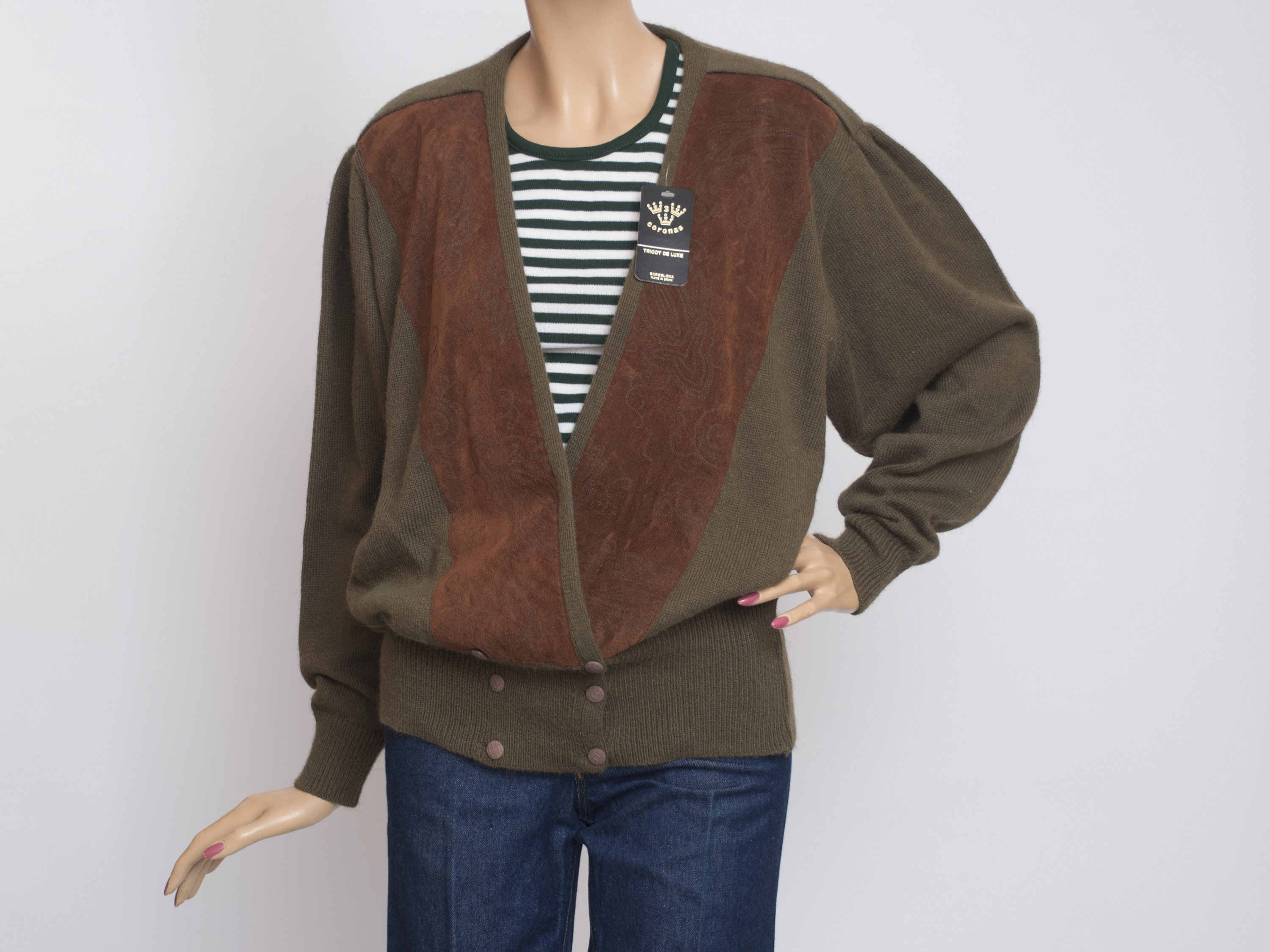 oversized grandpa cardigan