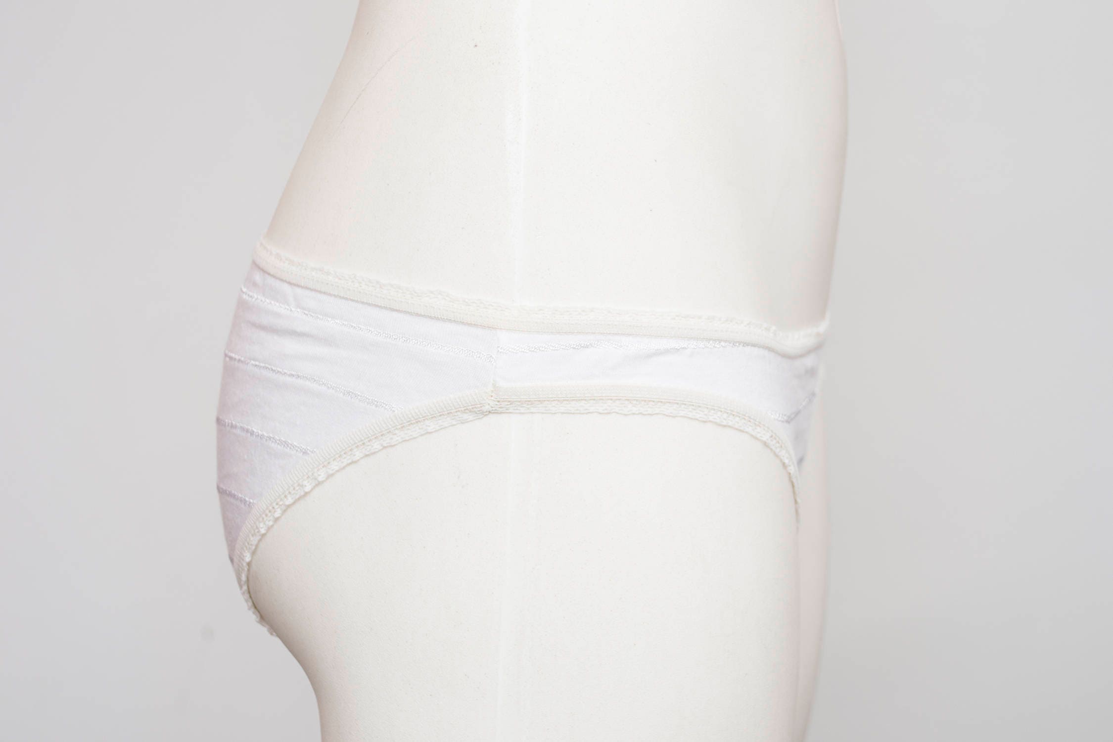 cotton white panties