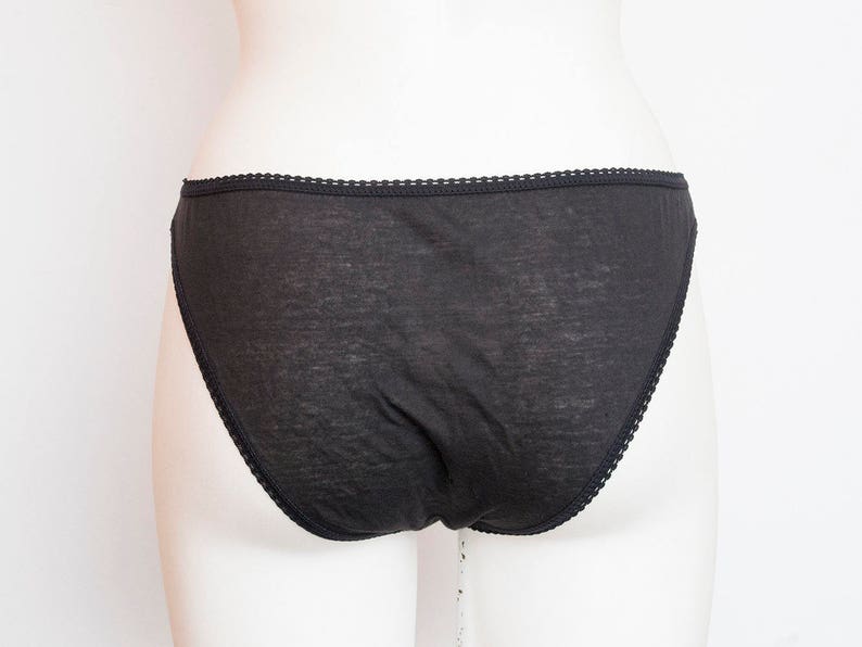 vintage black panties dead stock Vintage image 4