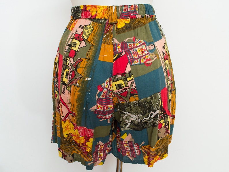 high waist Shorts Dead stock 90s Vintage Size S image 4