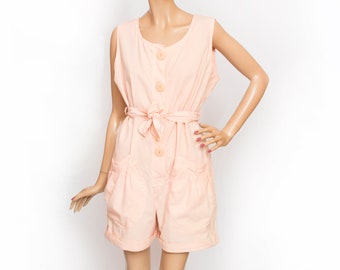 Pink romper Dead stock  vintage Size S