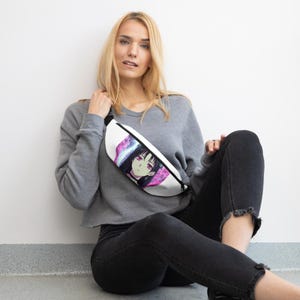 Trendy Polyester Fanny Pack: Water-Resistant Festival Waist Bag