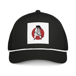 Vintage-Inspired Rope Cap: Unisex Snapback Hat